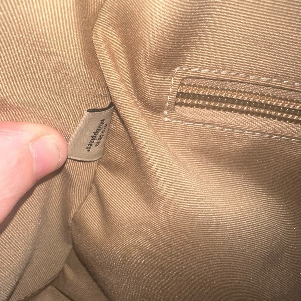 Coach West Backpack CO920 Black Chalk Signature Canvas Leather - Picture 16 of 16